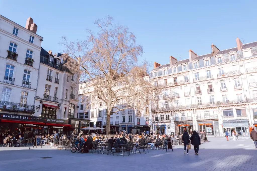 What to visit in Nantes Place du Commerce