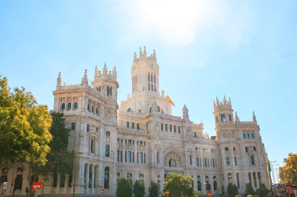 Madrid in 3 days itinerary Plaza Cibeles
