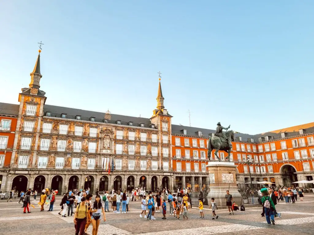 Madrid in 3 days itinerary Plaza Mayor