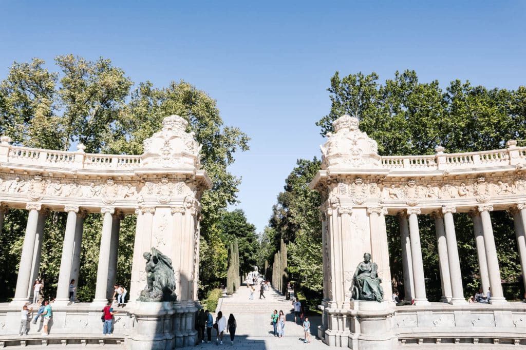 Madrid in 3 days itinerary Retiro Park