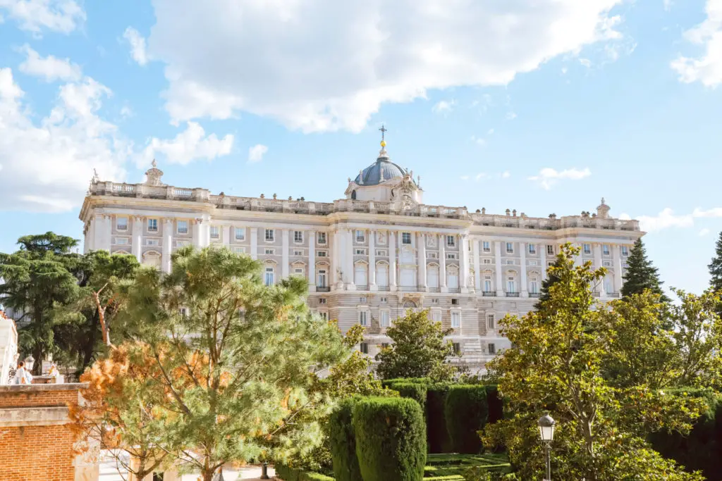 Madrid in 3 days itinerary Royal Palace