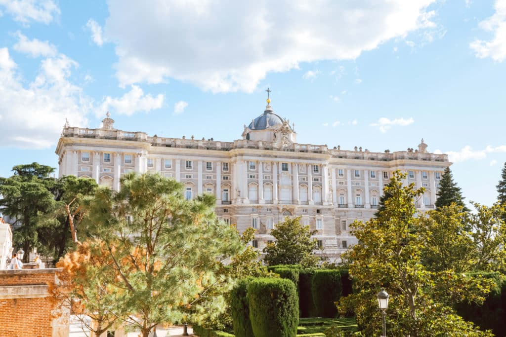 Madrid in 3 days itinerary Royal Palace