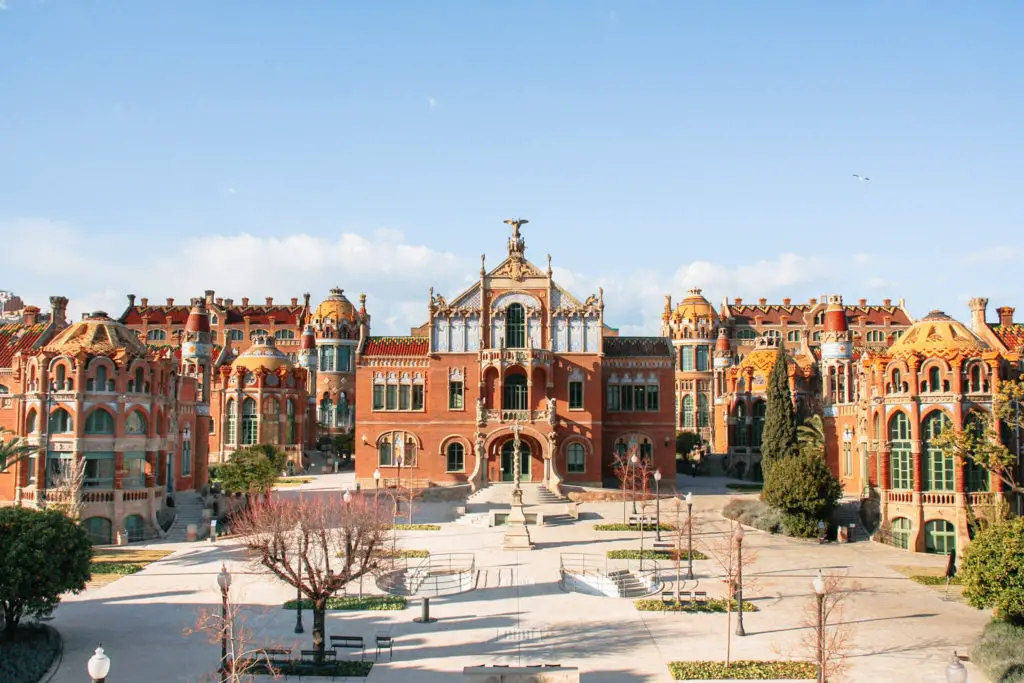 Places to see in Barcelona in 3 days Hospital Sant Pau
