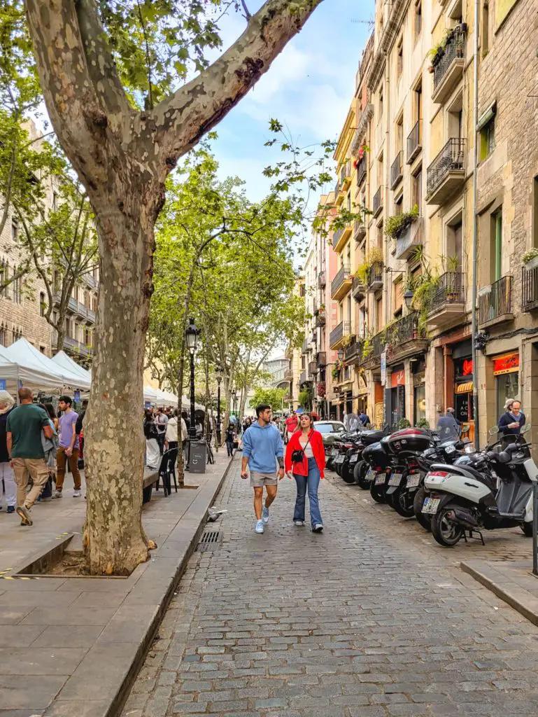 Places to see in Barcelona in 3 days Passeig Born