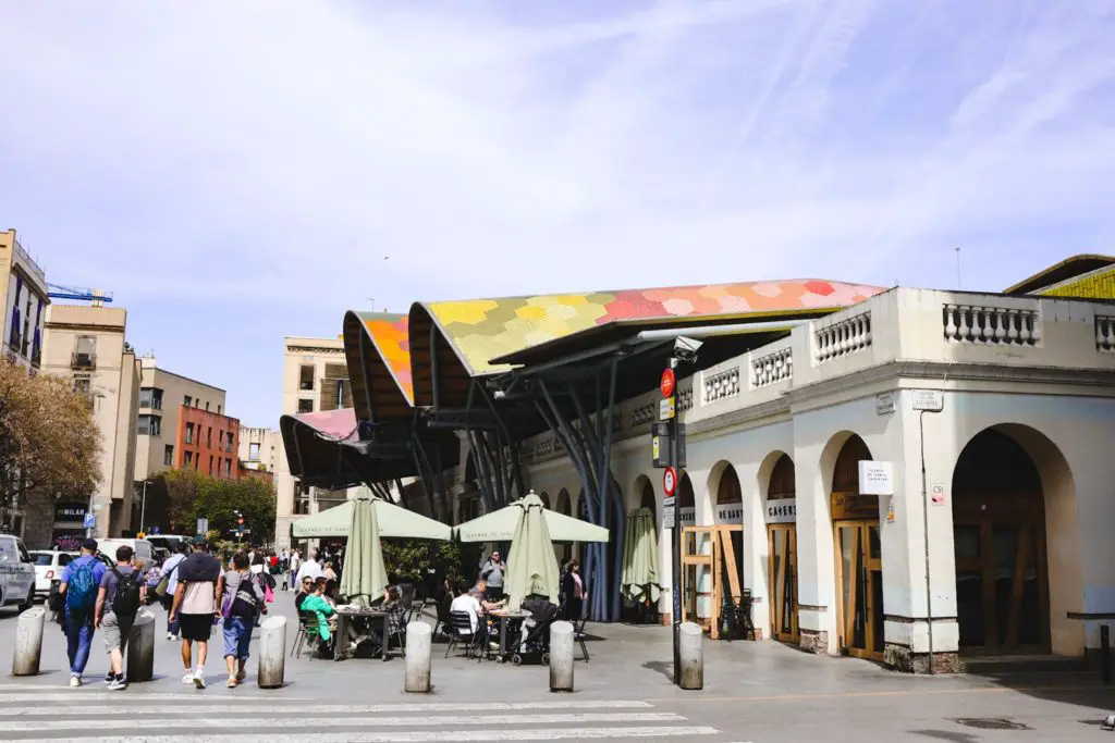 Places to see in Barcelona in 3 days Santa Caterina Market