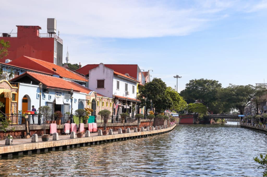 Day trip to Malacca River promenade