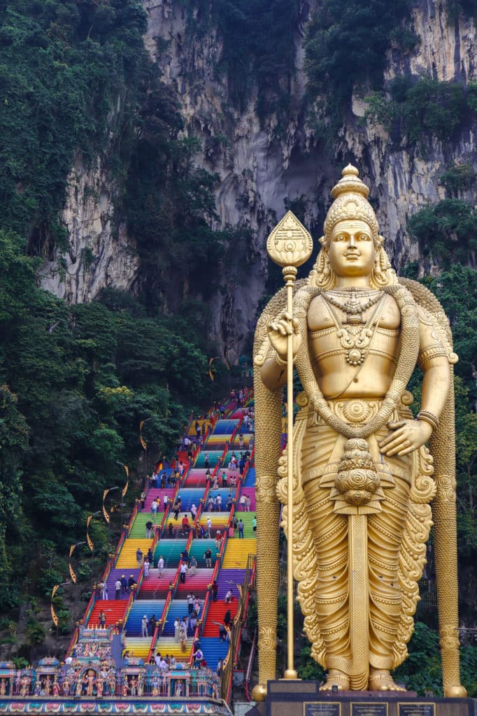 Roteiro 3 dias Kuala Lumpur Batu Caves