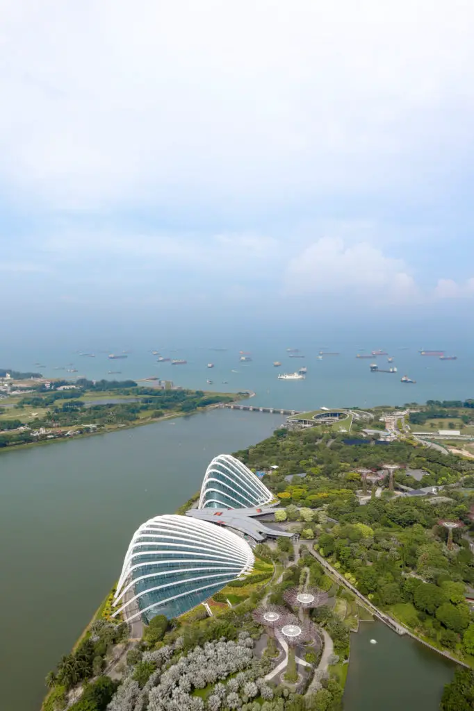Singapore itinerary 4 days Marina Bay Sands Observation Deck
