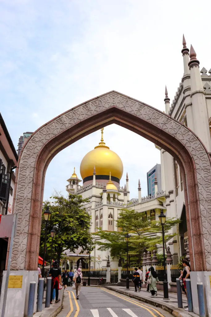 Singapore itinerary 4 days Sultan Mosque