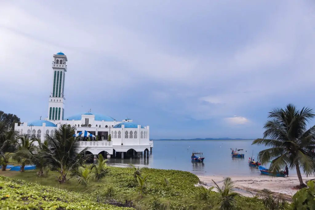 Roteiro 2 dias em Penang Mesquita Tanjung Bungah