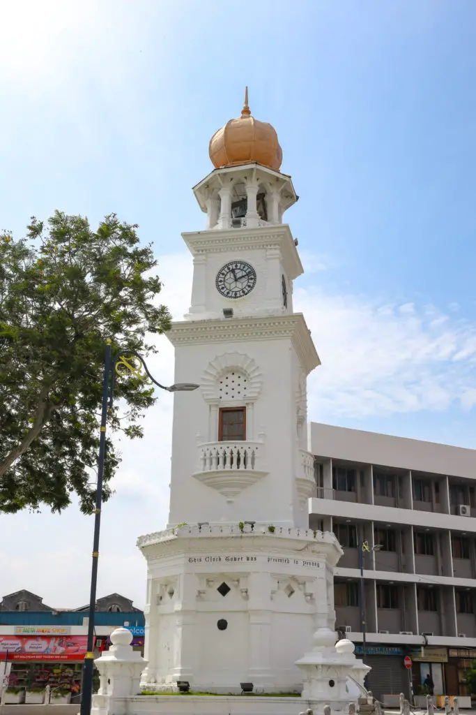 Roteiro 2 dias em Penang Queen Victoria Memorial Clock Tower