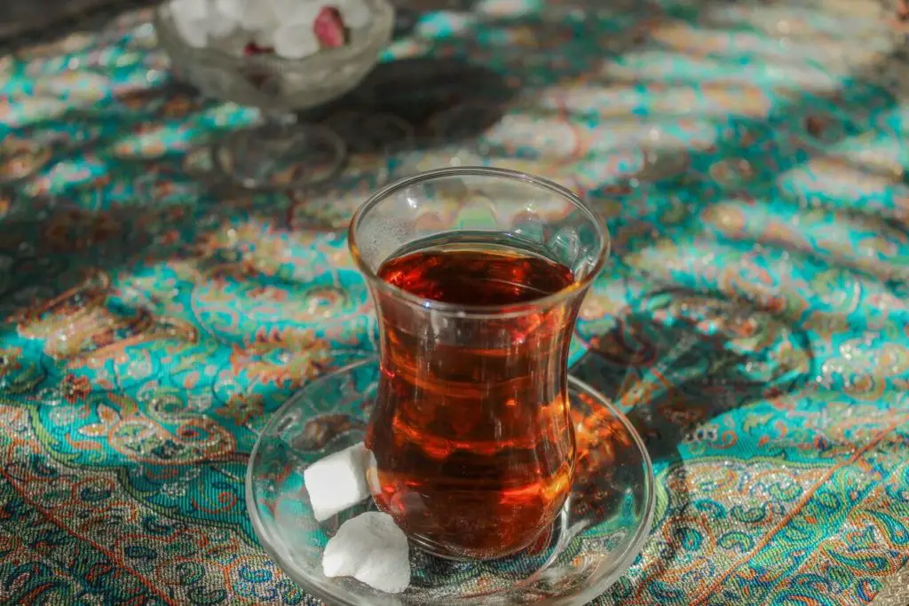 Gastronomia turca Chá turco
