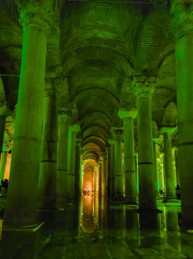 O que fazer em Istambul Basilica Cisterna