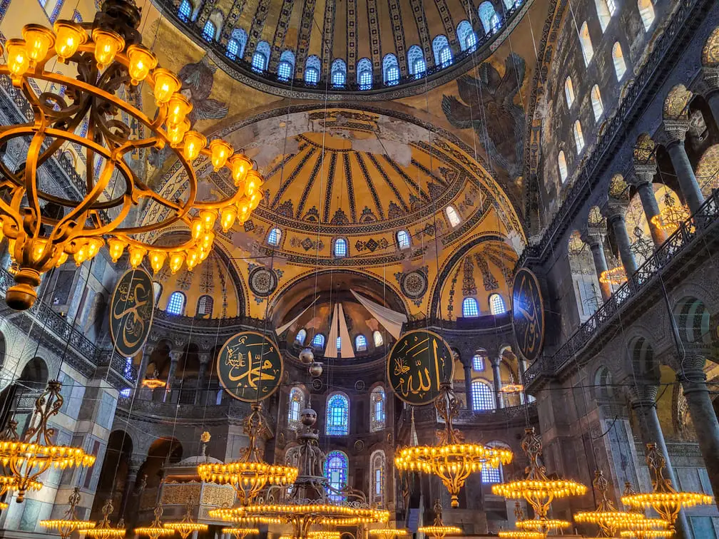 O que fazer em Istambul Mesquita Hagia Sofia