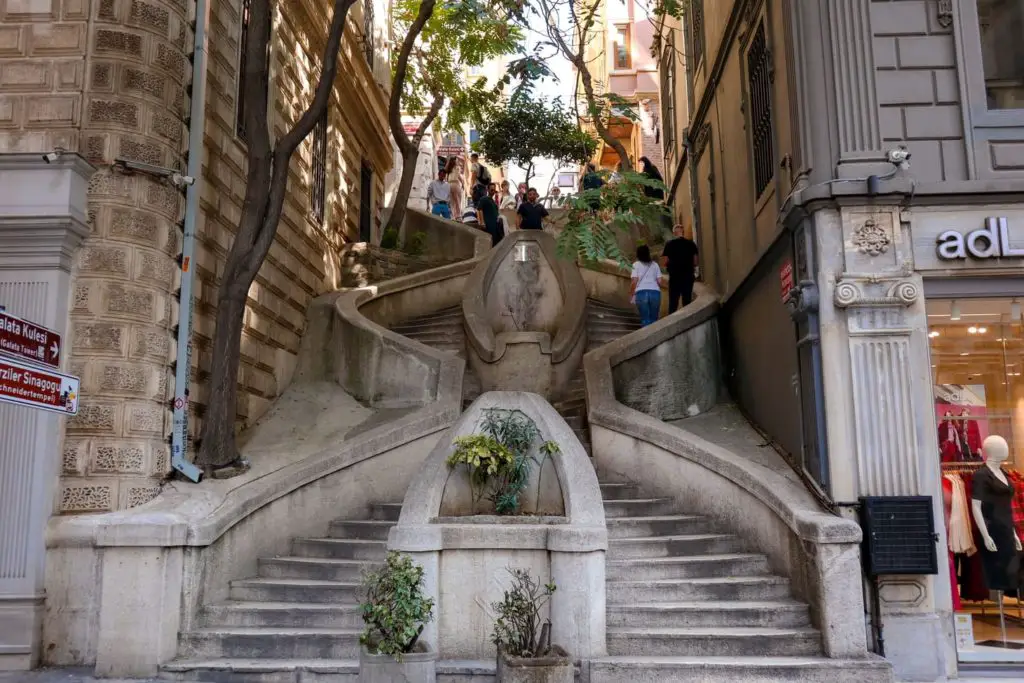 Things to see in Istanbul in 3 days Kamondo Staircase