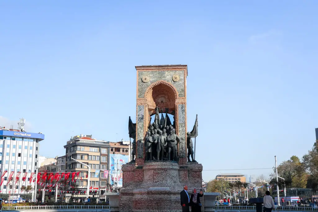 Things to see in Istanbul in 3 days Taksim Square