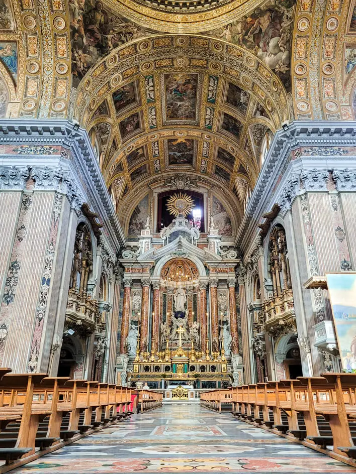 3 days in Naples Chiesa del Gesù Nuovo