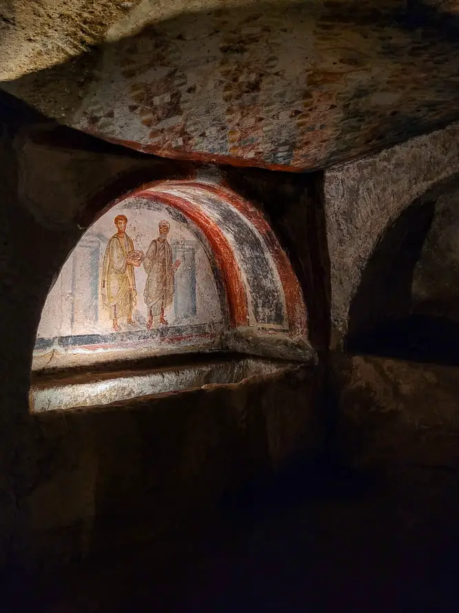 3 days in Naples San Gennaro Catacombs