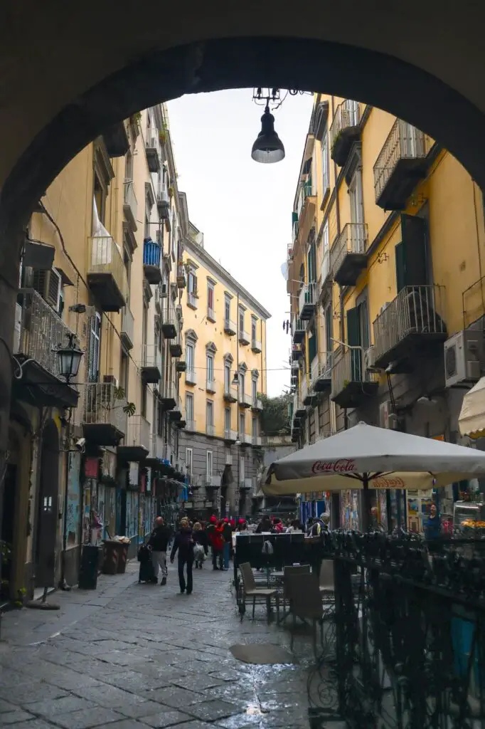 3 days in Naples Via Porta d'Alba