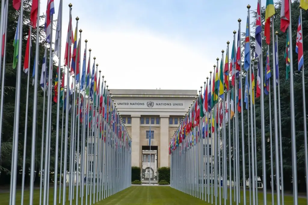 O que visitar em Genebra Praça das Nações Unidas