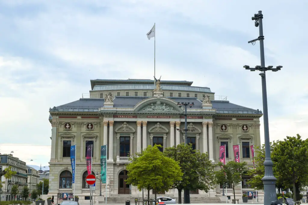 What to visit in Geneva in 2 days Grand Théâtre de Genève