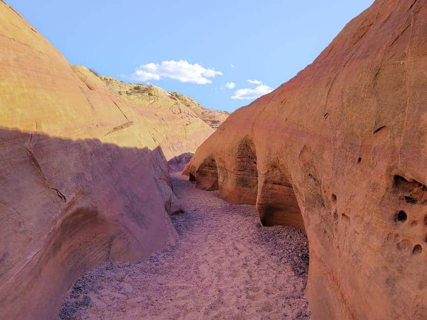 Things to do in Valley of Fire Pink Canyon