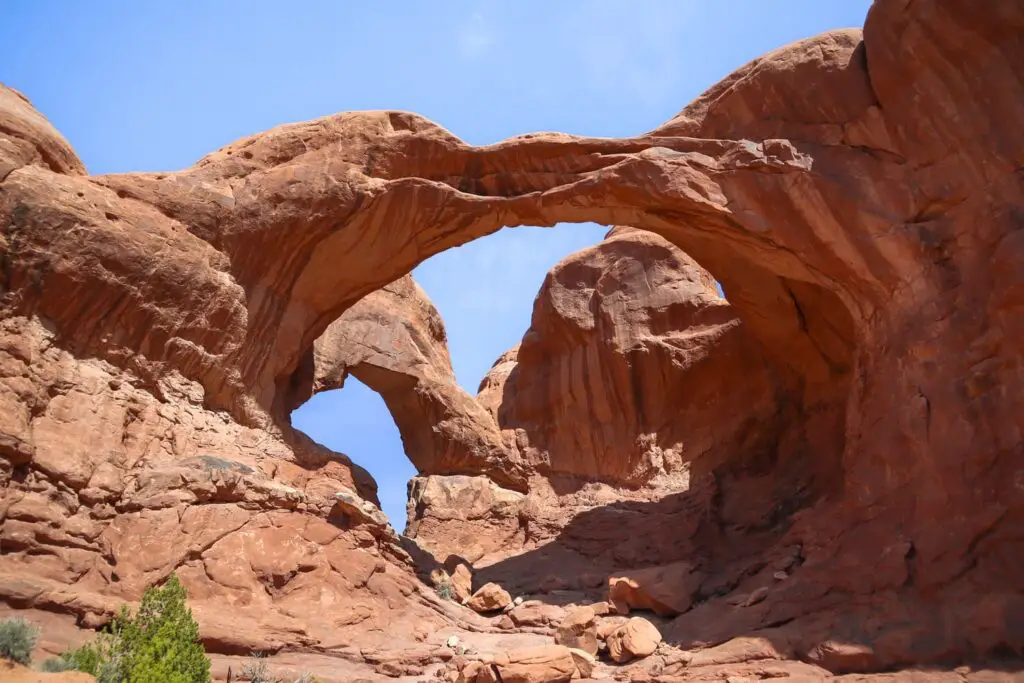 1 day in Arches National Park Double Arch