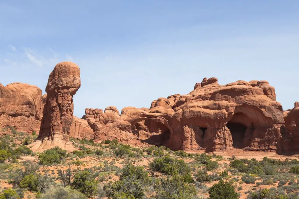 1 day in Arches National Park Double Arch