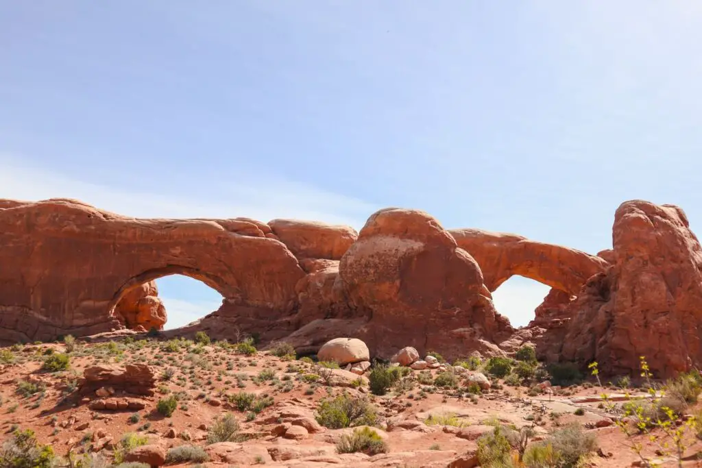1 day in Arches National Park Windows Turret Arch