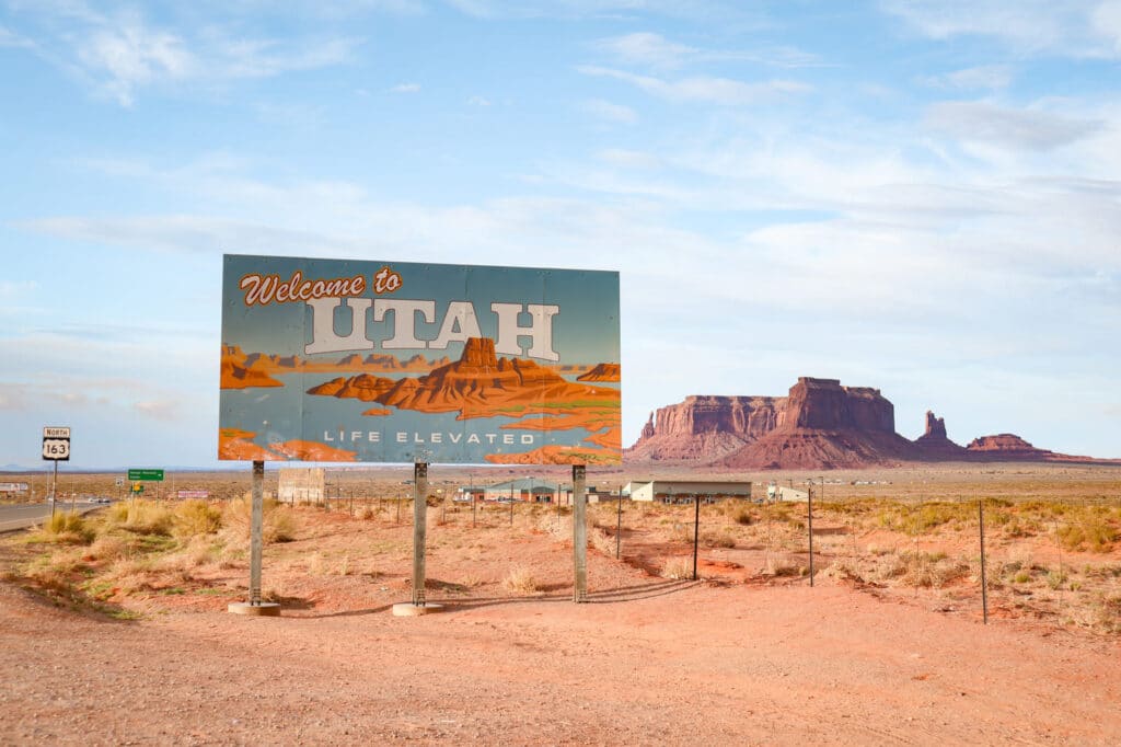 O que visitar em Monument Valley Welcome to Utah