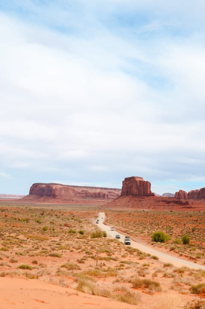 O que visitar no Monument Valley Scenic Drive