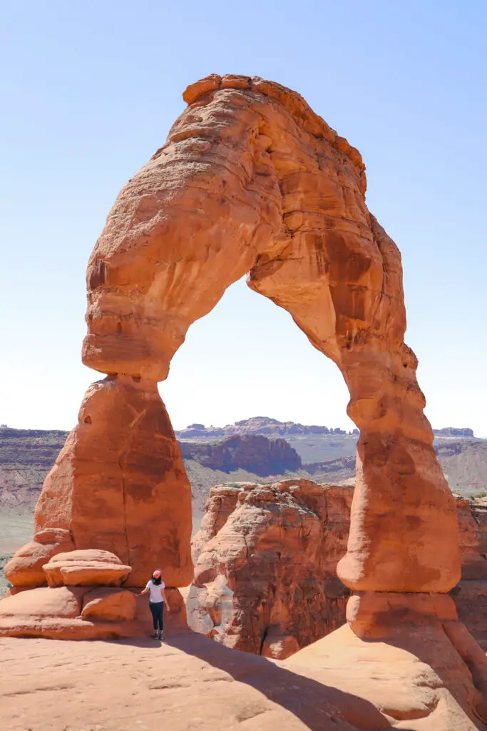 Um dia no Arches National Park Delicate Arch