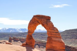 Um dia no Arches National Park Delicate Arch