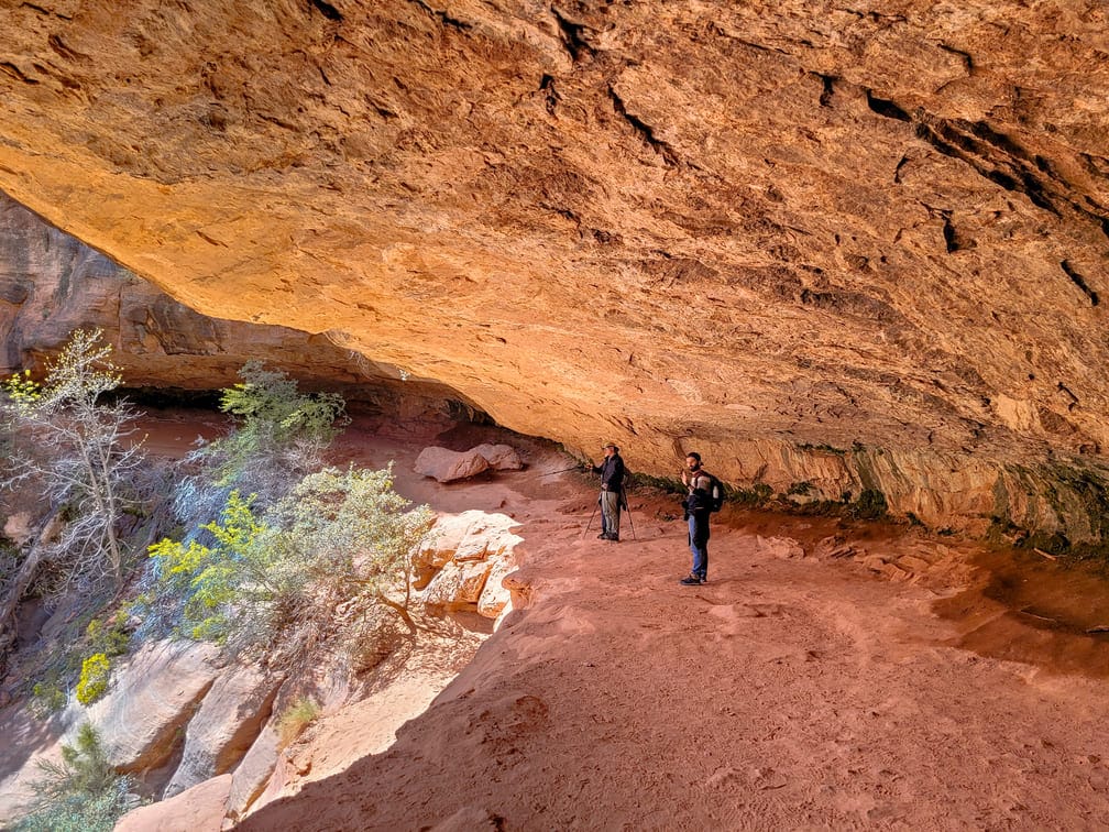 Canyon Overlook Trail Cave