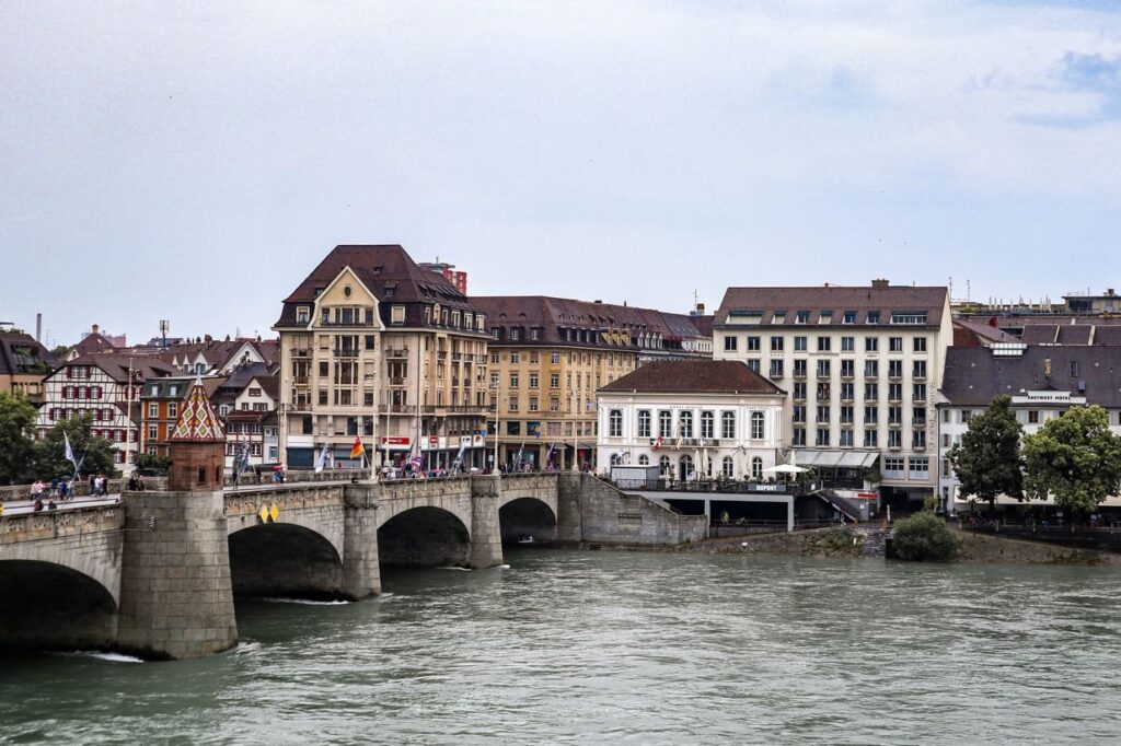 Is Basel worth visiting Mittlere Brücke Bridge