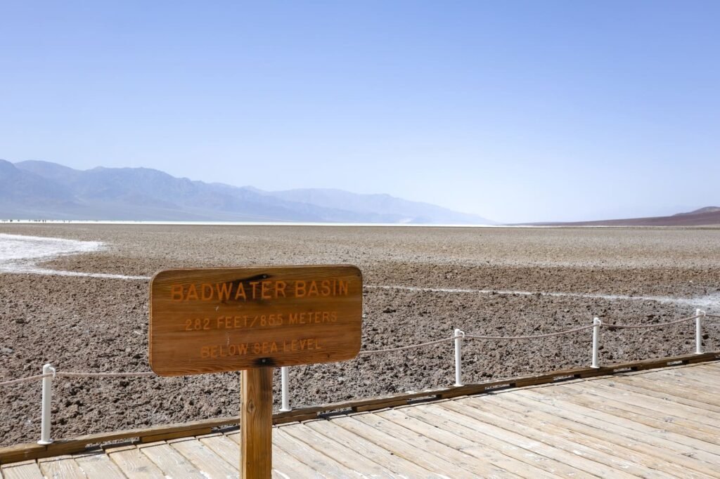 One day in Death Valley Badwater Basin