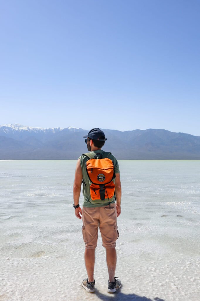 One day in Death Valley Badwater Basin