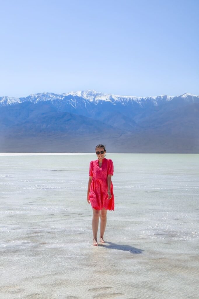 One day in Death Valley Badwater Basin