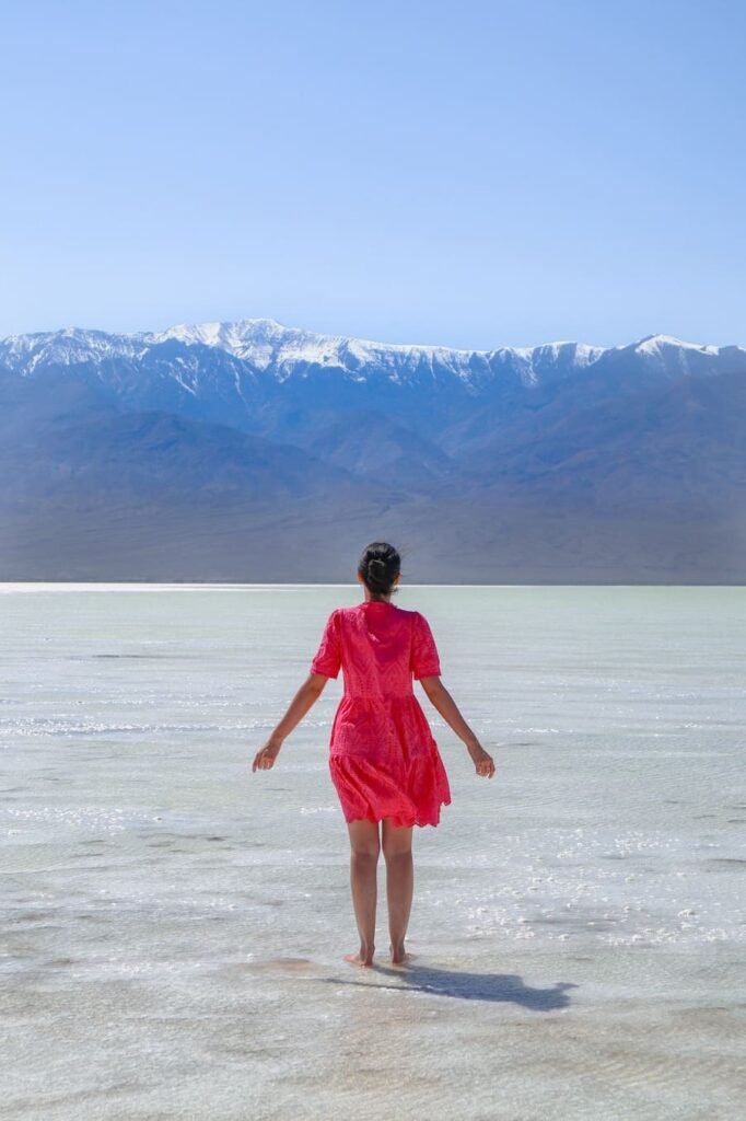 One day in Death Valley Badwater Basin