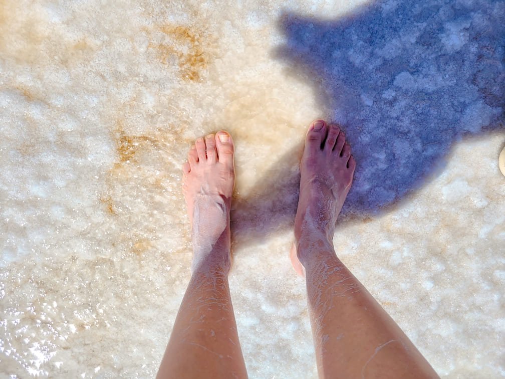 One day in Death Valley Badwater Basin