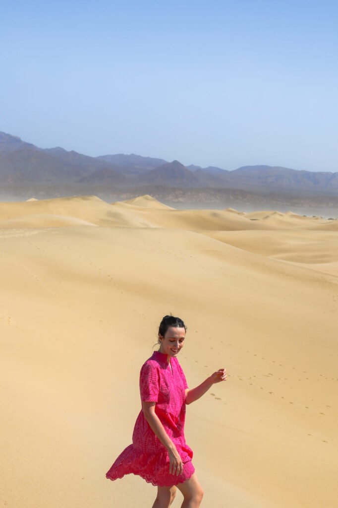 One day in Death Valley Mesquite Flat Sand Dunes