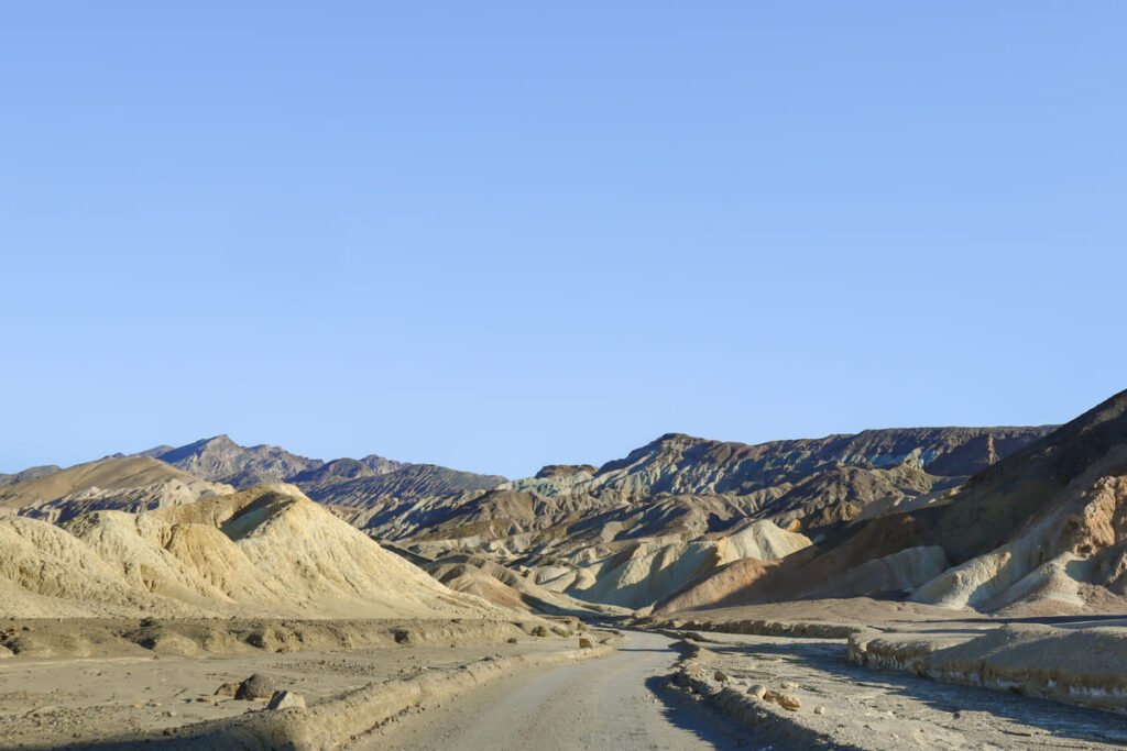 One day in Death Valley Twenty Mule Team Canyon