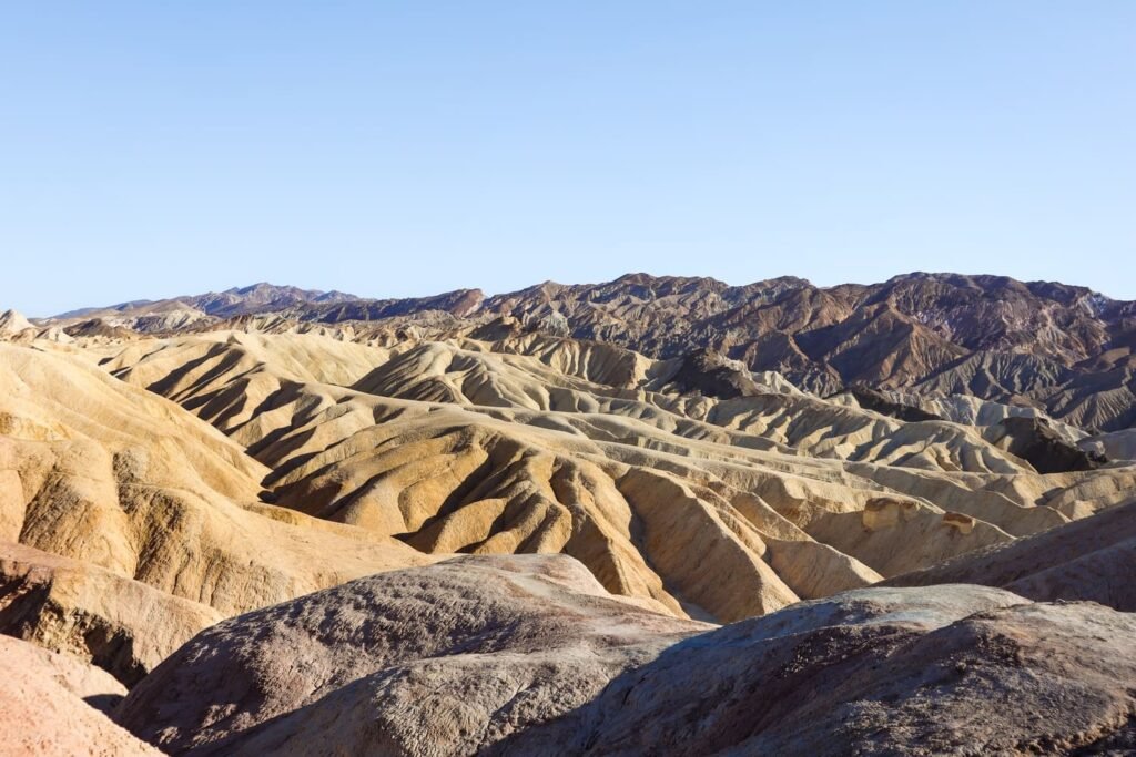 One day in Death Valley Zabriskie Point