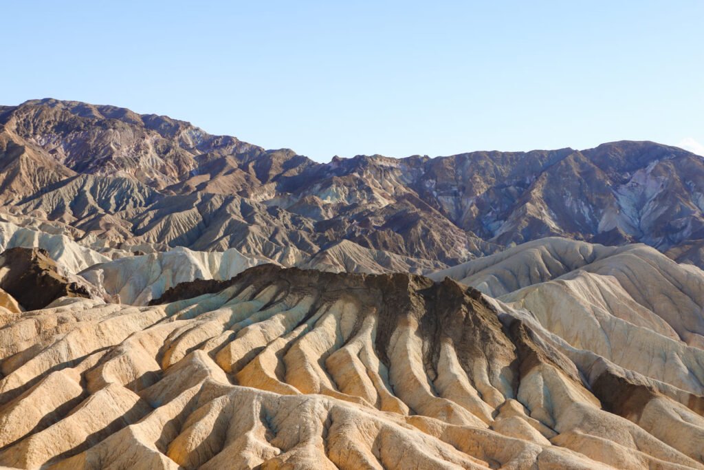 One day in Death Valley Zabriskie Point