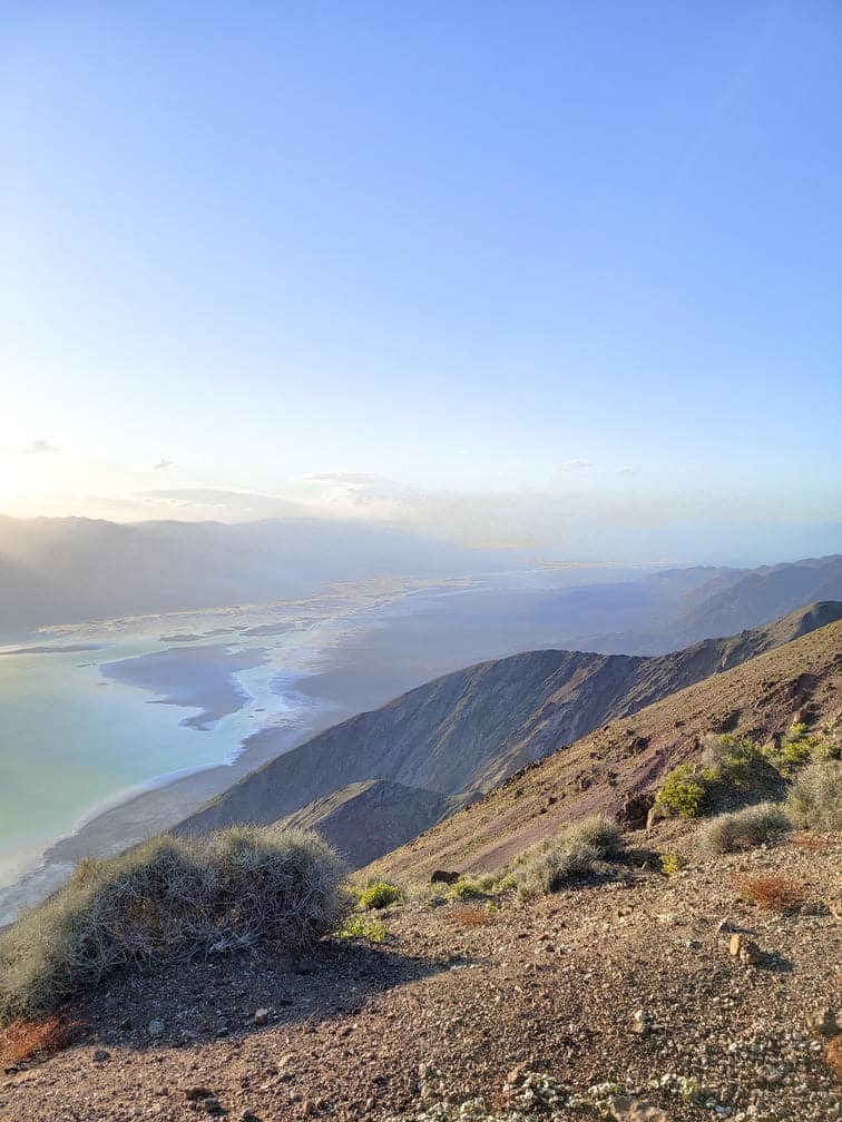 Um dia no Death Valley Dantes View