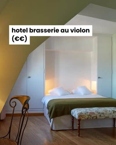 hotel brasserie au violon