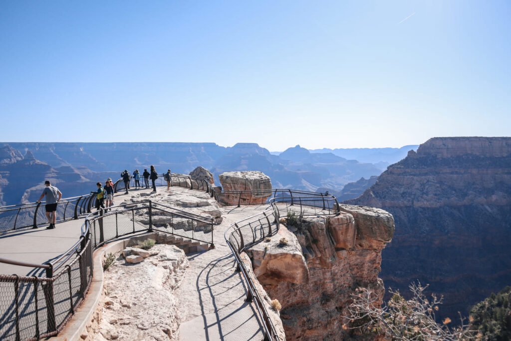 Grand Canyon Itinerary Mather Point