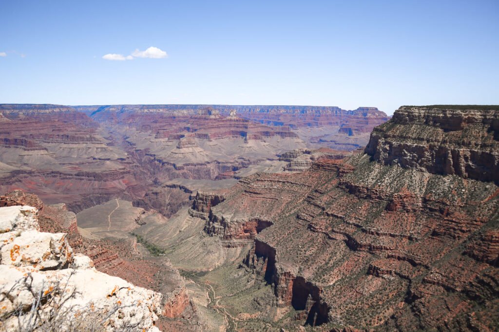 Grand Canyon Itinerary Trail View Overlook