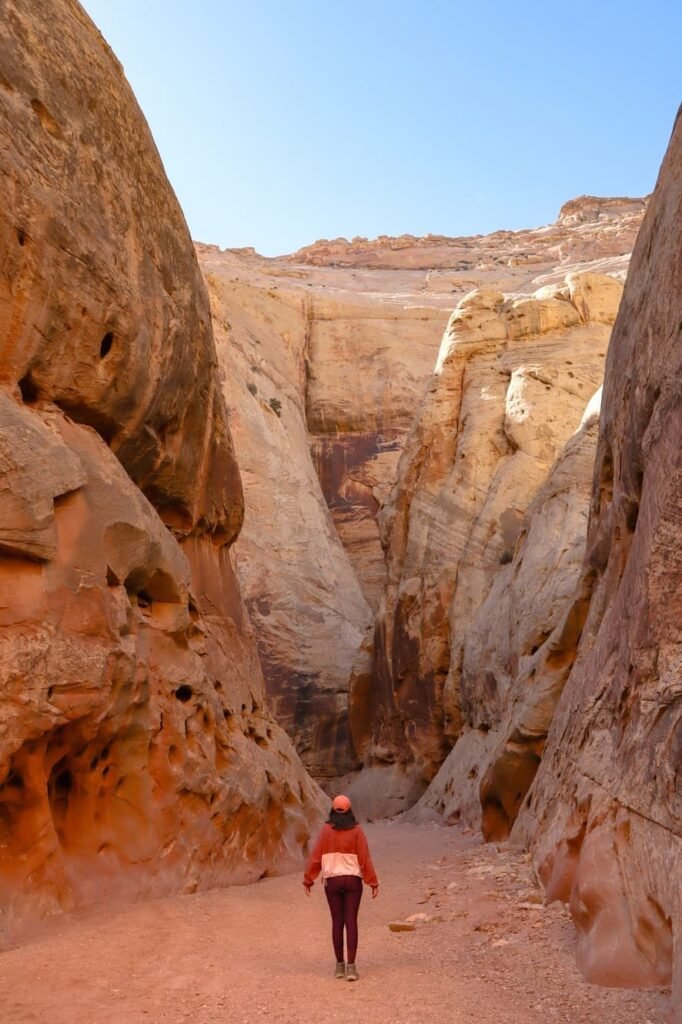 One day in Capitol Reef National Park Grand Wash Trail