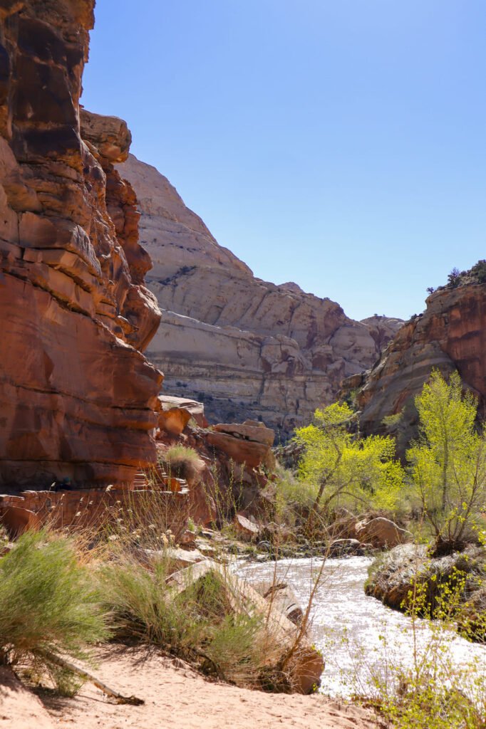 One day in Capitol Reef National Park Hickman Bridge